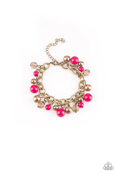 Grit and Glamour - Pink - Brass