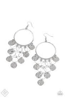 Spotlight Ready Necklace & All Chime High Earrings - Silver