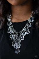 Paparazzi Necklace - Irresistible Iridescence - White