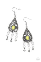 Sahara Song Green Earrings